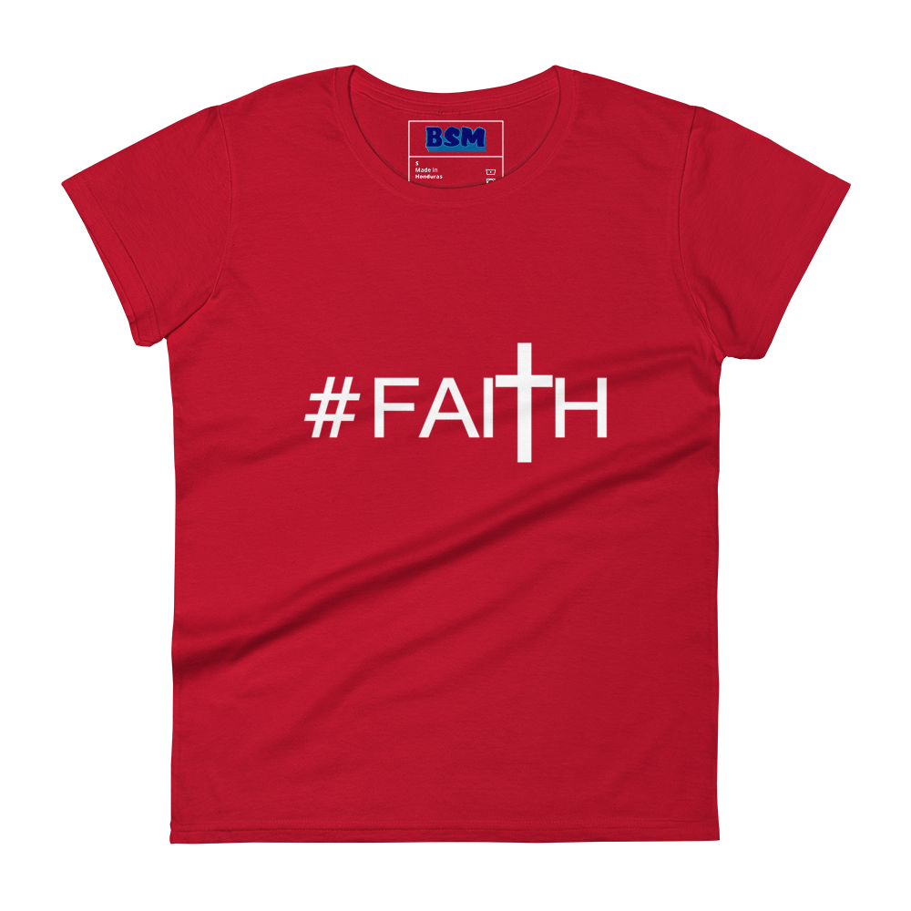 Hashtag Faith Women's Semi-Fitted T-Shirt