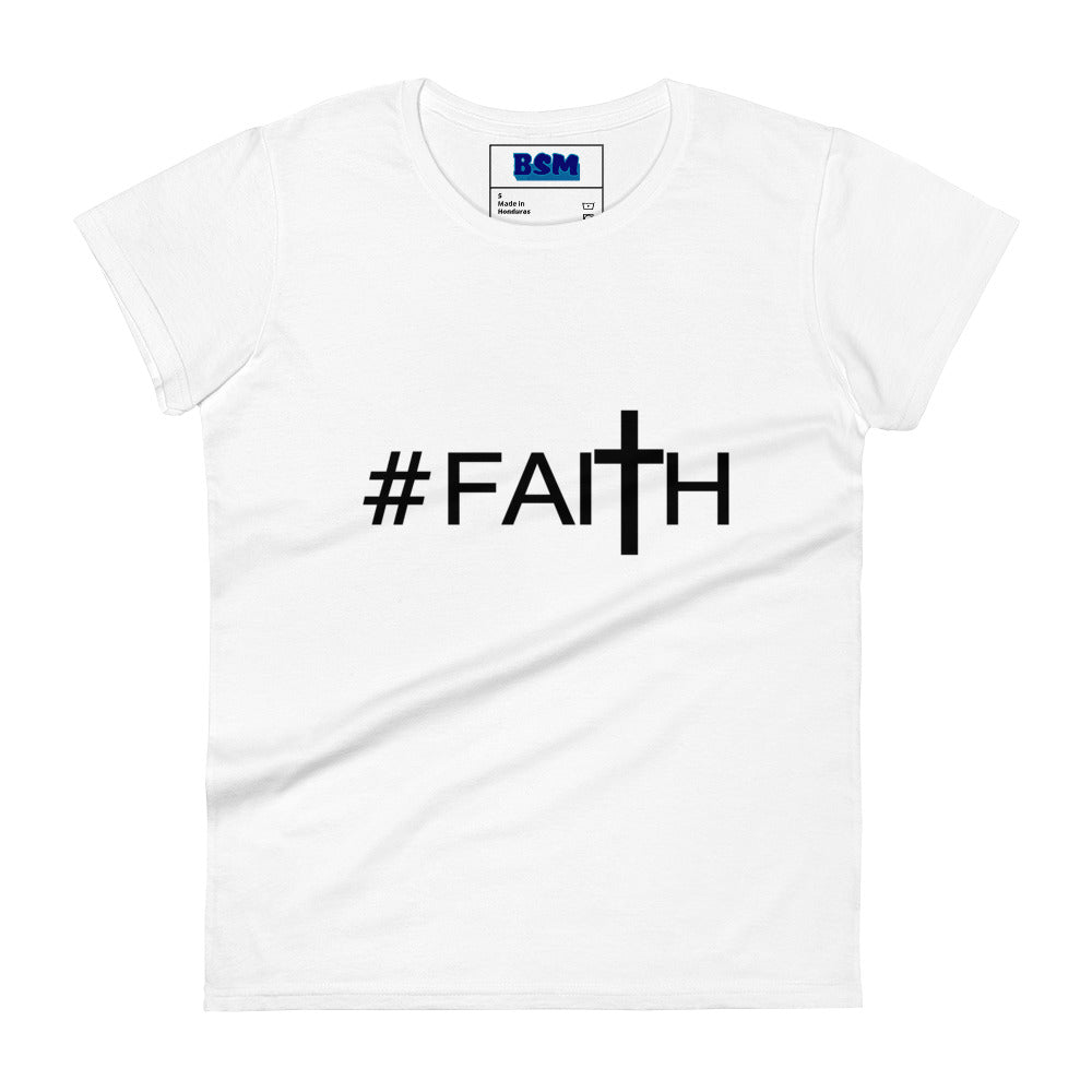 Hashtag Faith Women's Semi-Fitted T-Shirt