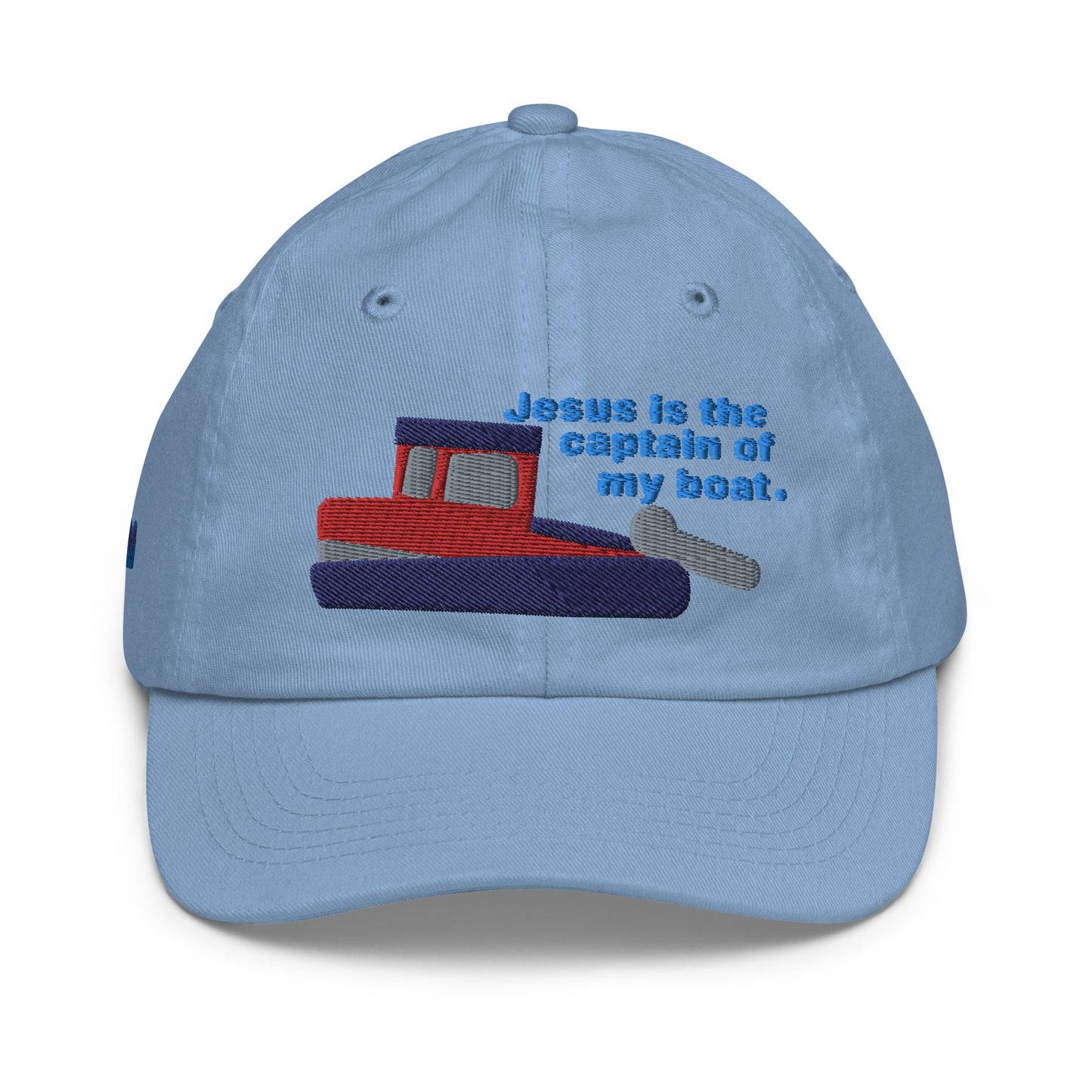 Jesus Is the Captain of My Boat Children's Baseball Cap