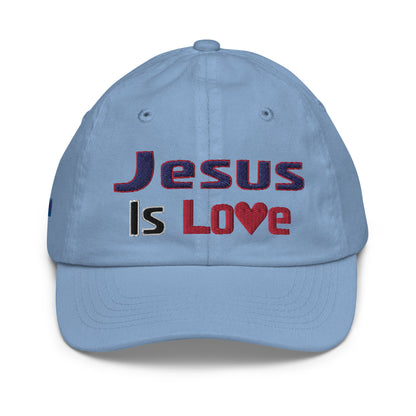 Jesus Is Love Youth Baseball Cap