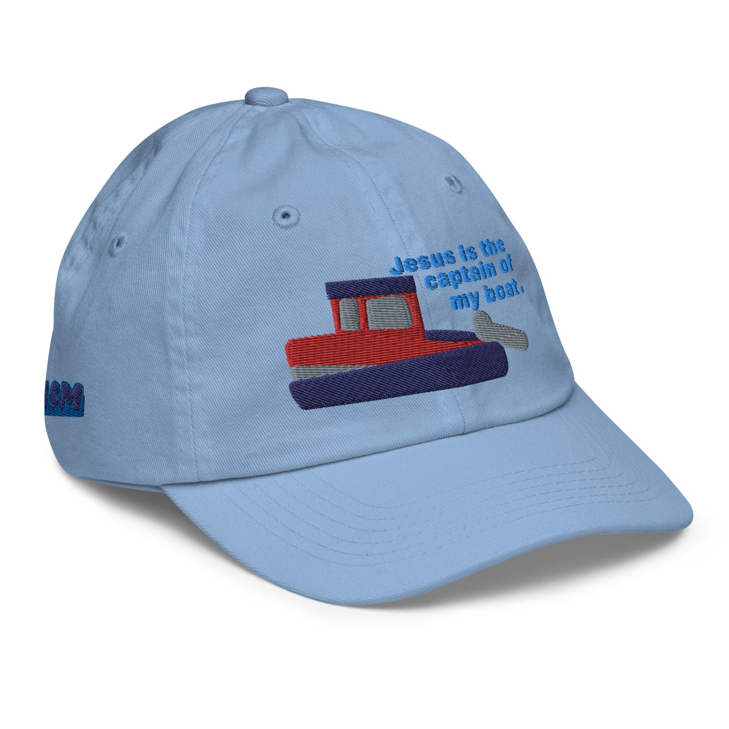 Jesus Is the Captain of My Boat Children's Baseball Cap