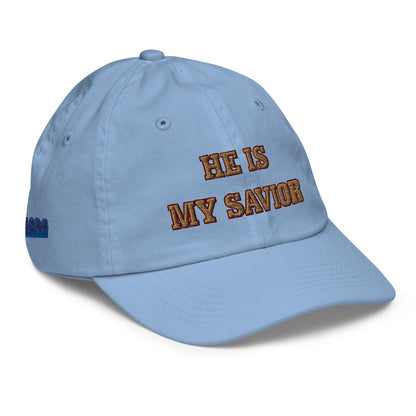 He Is My Savior Youth Ballcap