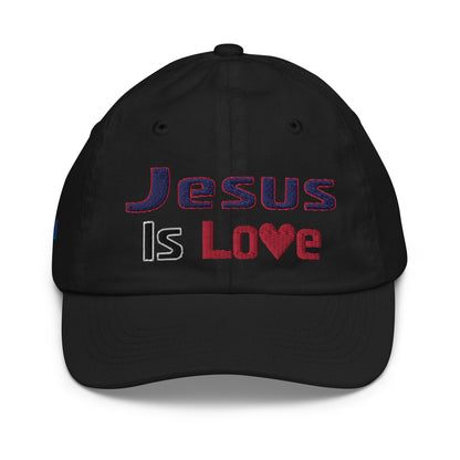 Jesus Is Love Youth Baseball Cap