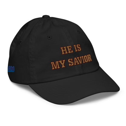 He Is My Savior Youth Ballcap