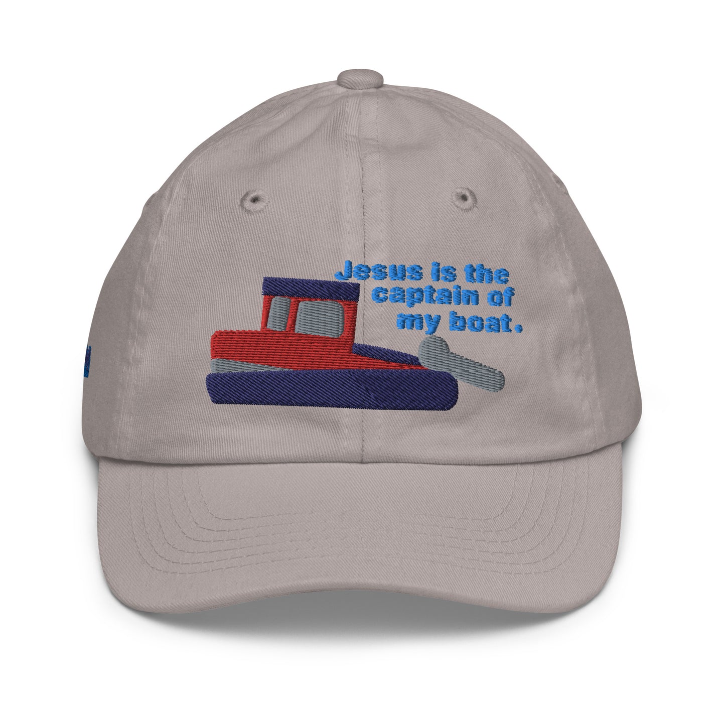 Jesus Is the Captain of My Boat Children's Baseball Cap