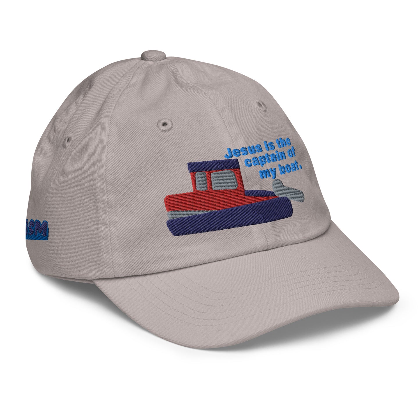 Jesus Is the Captain of My Boat Children's Baseball Cap