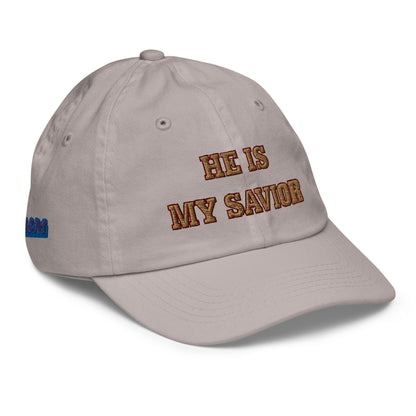 He Is My Savior Youth Ballcap