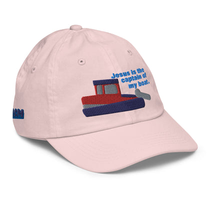 Jesus Is the Captain of My Boat Children's Baseball Cap