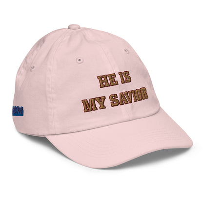 He Is My Savior Youth Ballcap