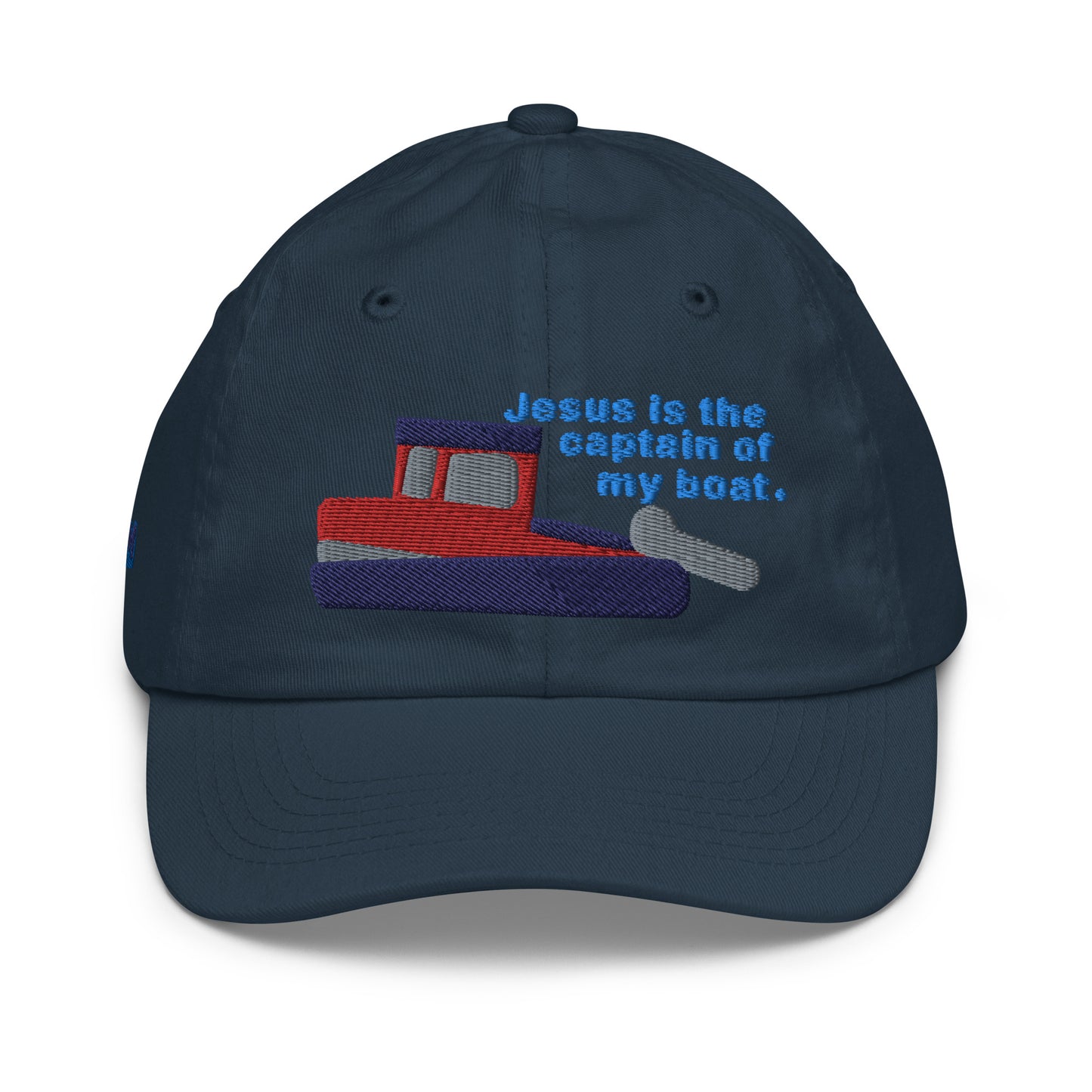 Jesus Is the Captain of My Boat Children's Baseball Cap