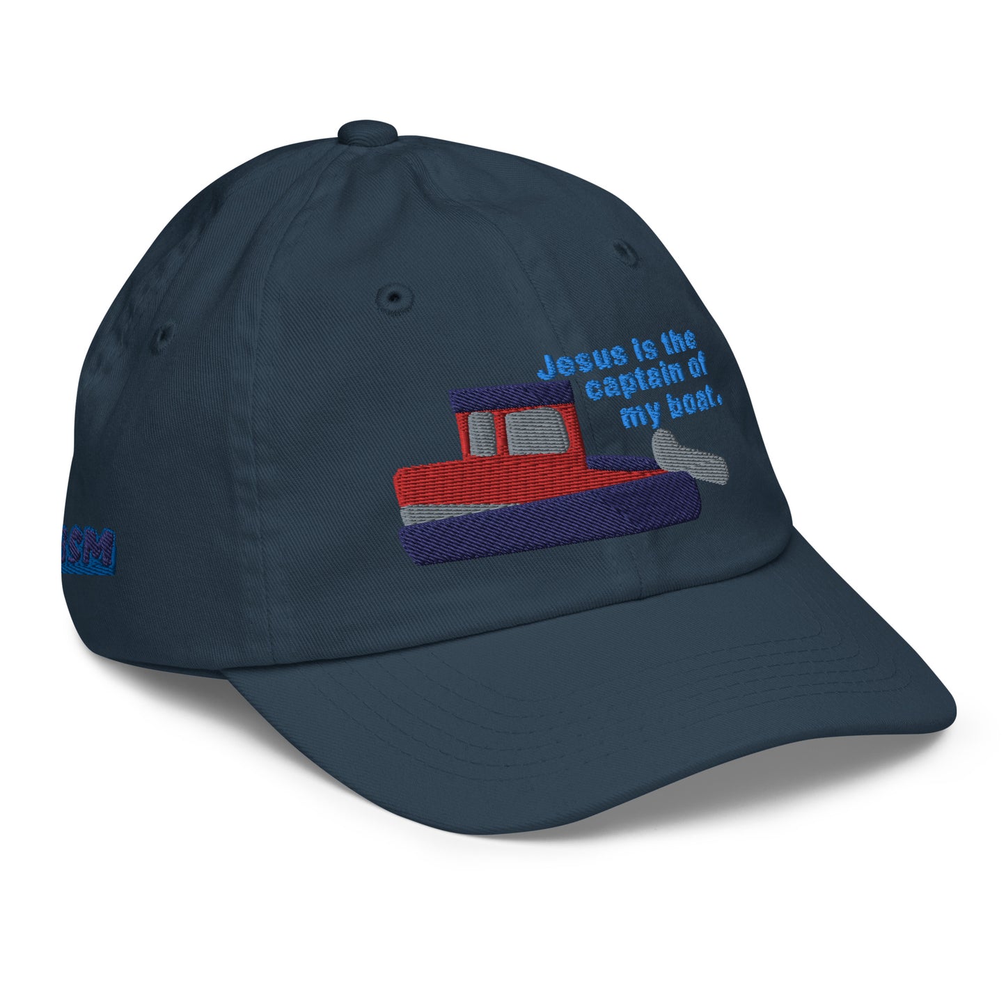 Jesus Is the Captain of My Boat Children's Baseball Cap