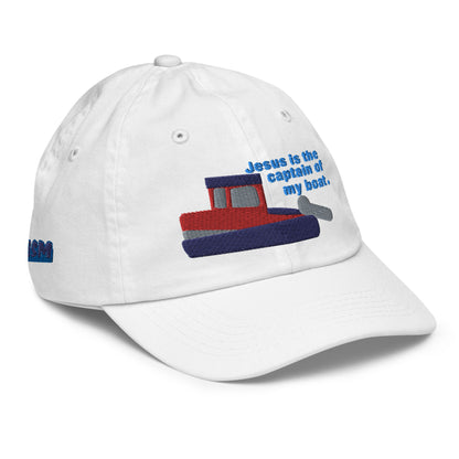 Jesus Is the Captain of My Boat Children's Baseball Cap