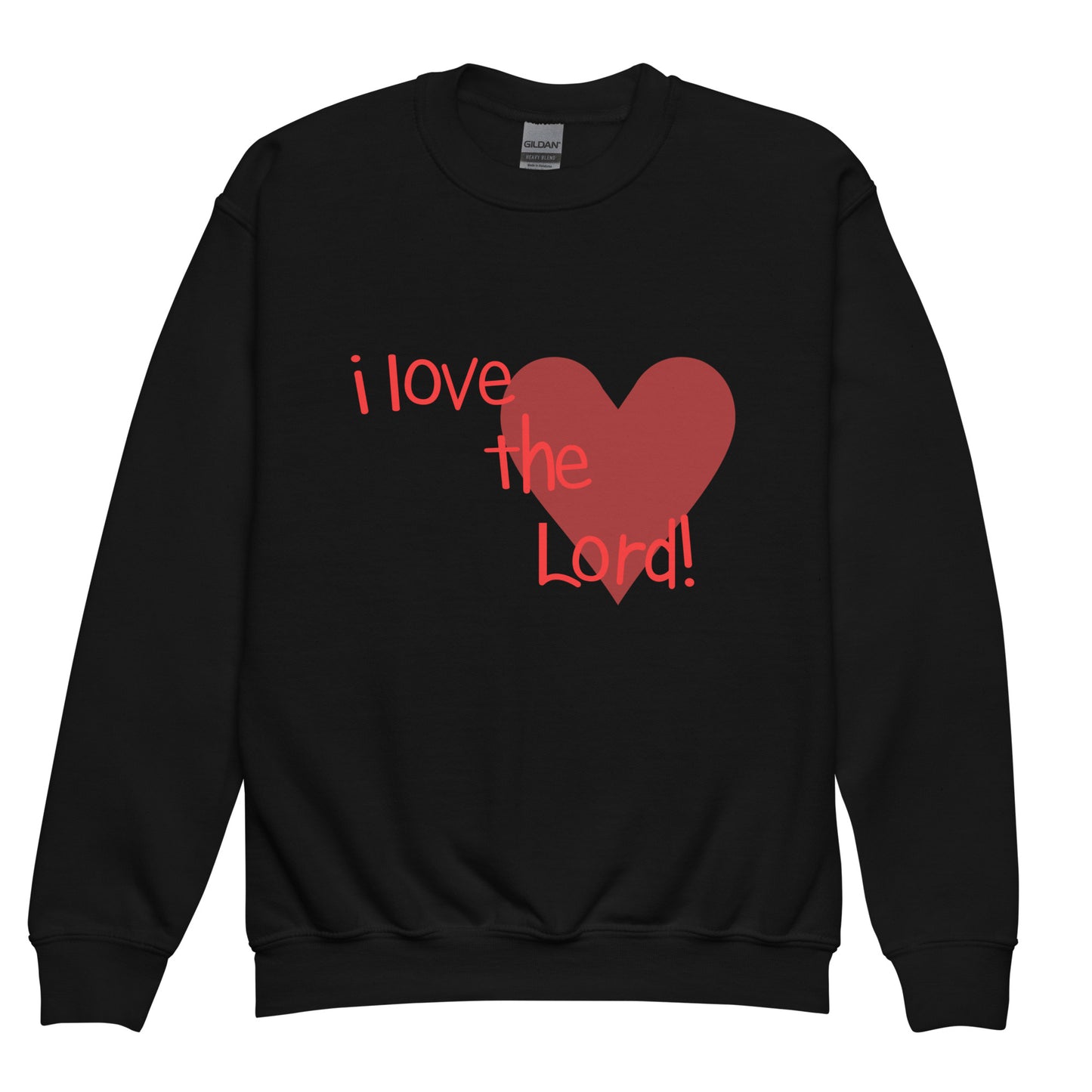 I Love the Lord (Heart) Sweatshirt