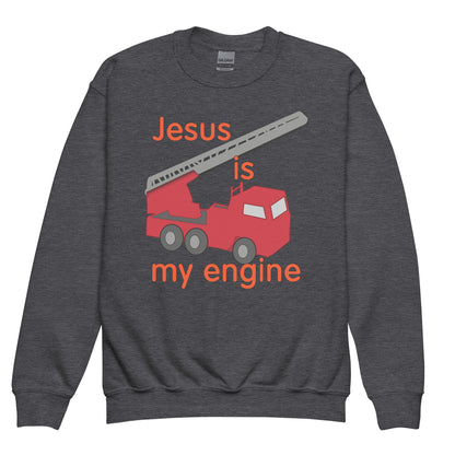 Jesus Is My Engine Kids Sweatshirt