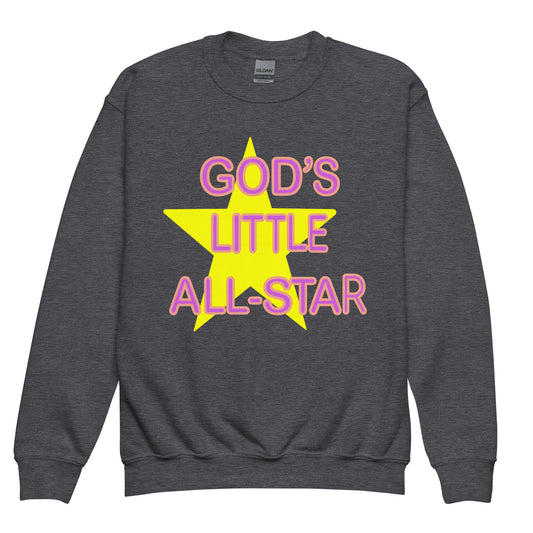 God's Little All-Star Sweatshirt