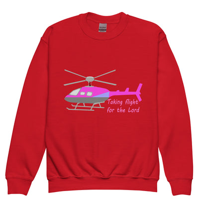 Taking Flight for the Lord (PB) Kids Sweatshirt