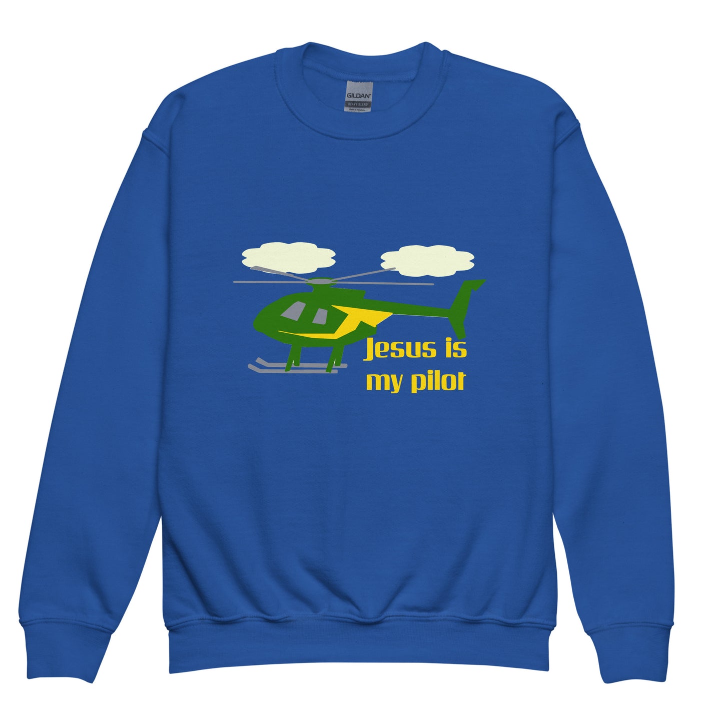 Jesus Is My Pilot (Helicopter) Sweatshirt