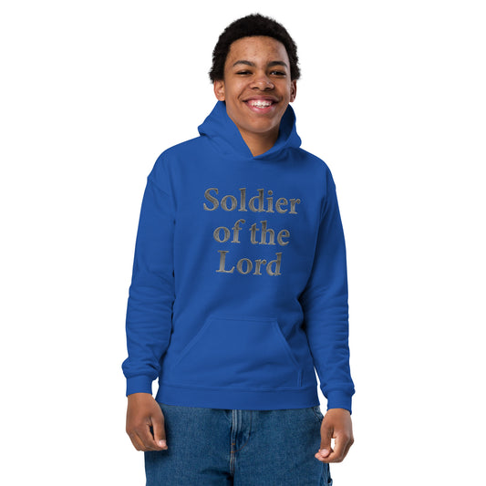 Soldier of the Lord Youth Heavyweight Hoodie