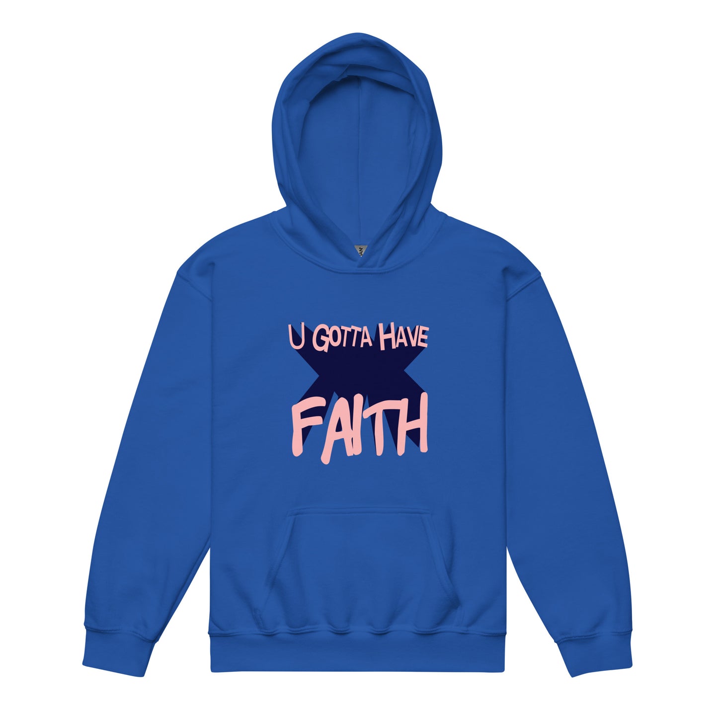 U Gotta Have Faith Youth Heavyweight Hoodie