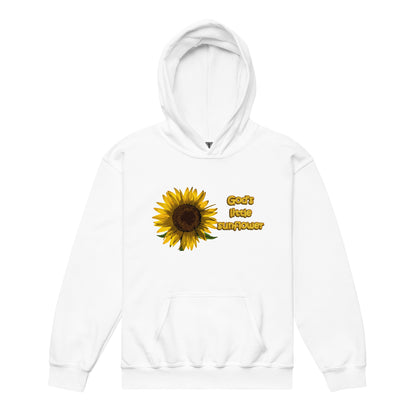 God's Little Sunflower Kids Heavyweight Hoodie