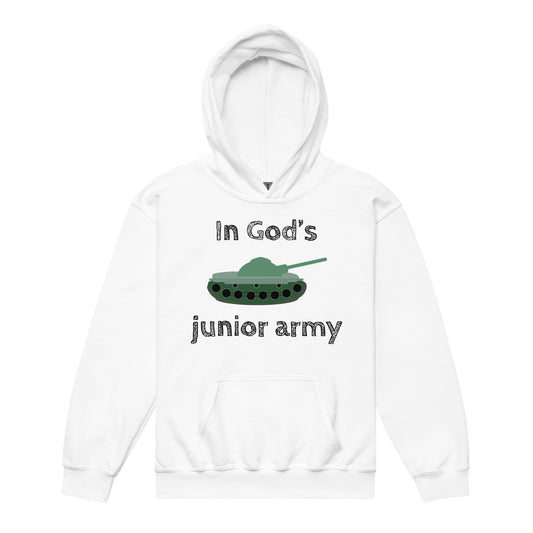 In God's Junior Army Kids Hoodie