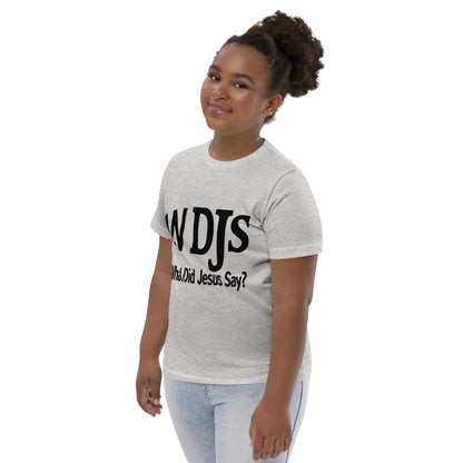 WDJS What Did Jesus Say Youth Tee