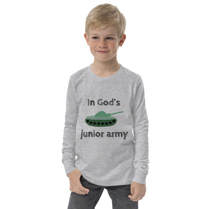 In God's Junior Army Kids' Long-Sleeve Tee
