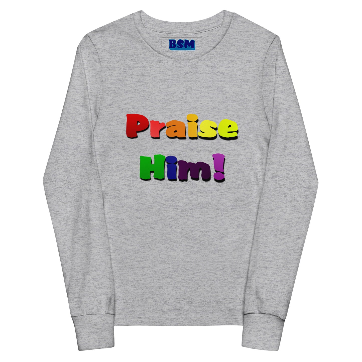 Praise Him Youth Long-Sleeve Tee