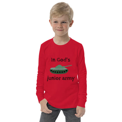 In God's Junior Army Kids' Long-Sleeve Tee