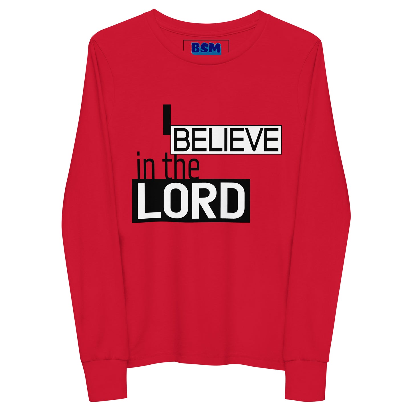 I Believe in the Lord Youth Long-Sleeve T-Shirt