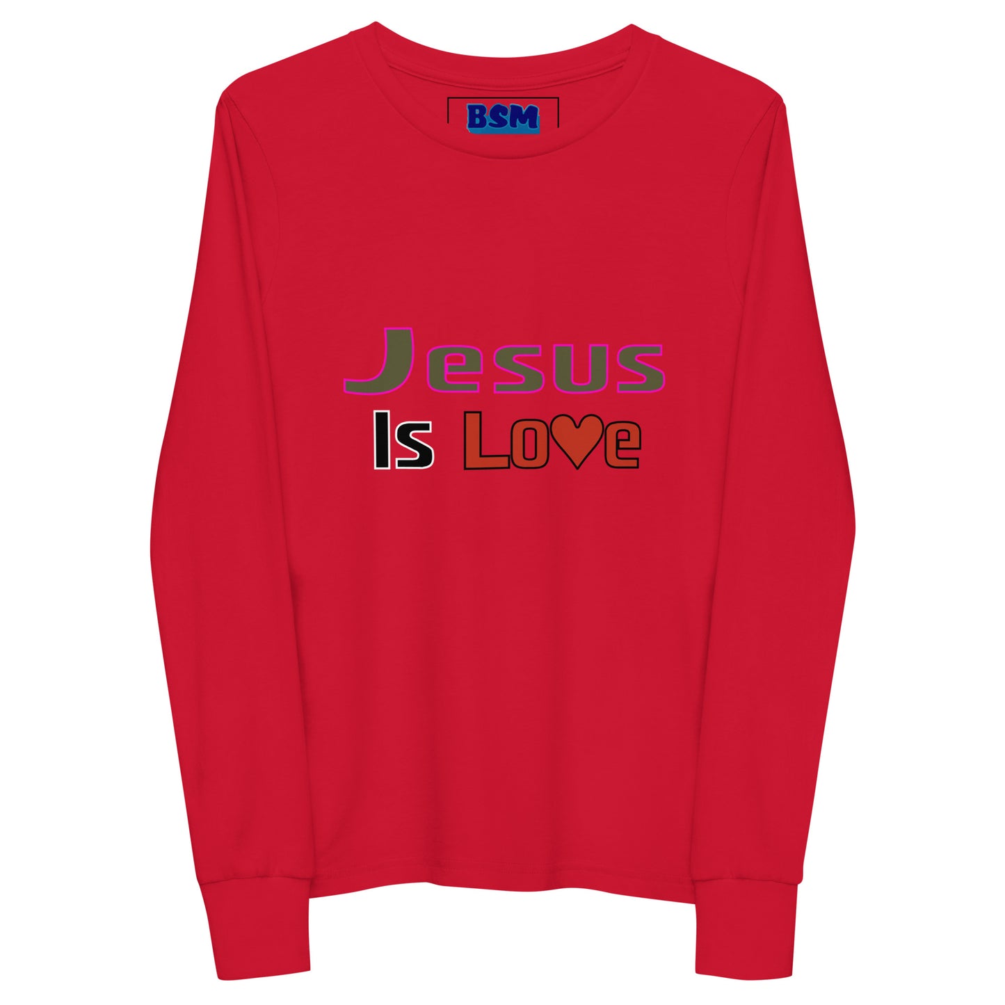 Jesus Is Love Long-Sleeve Youth Tee