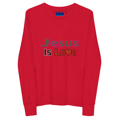 Jesus Is Love Long-Sleeve Youth Tee