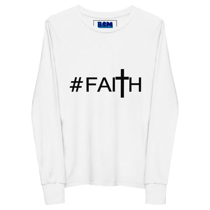 Hashtag Faith Youth Long-Sleeve T-Shirt