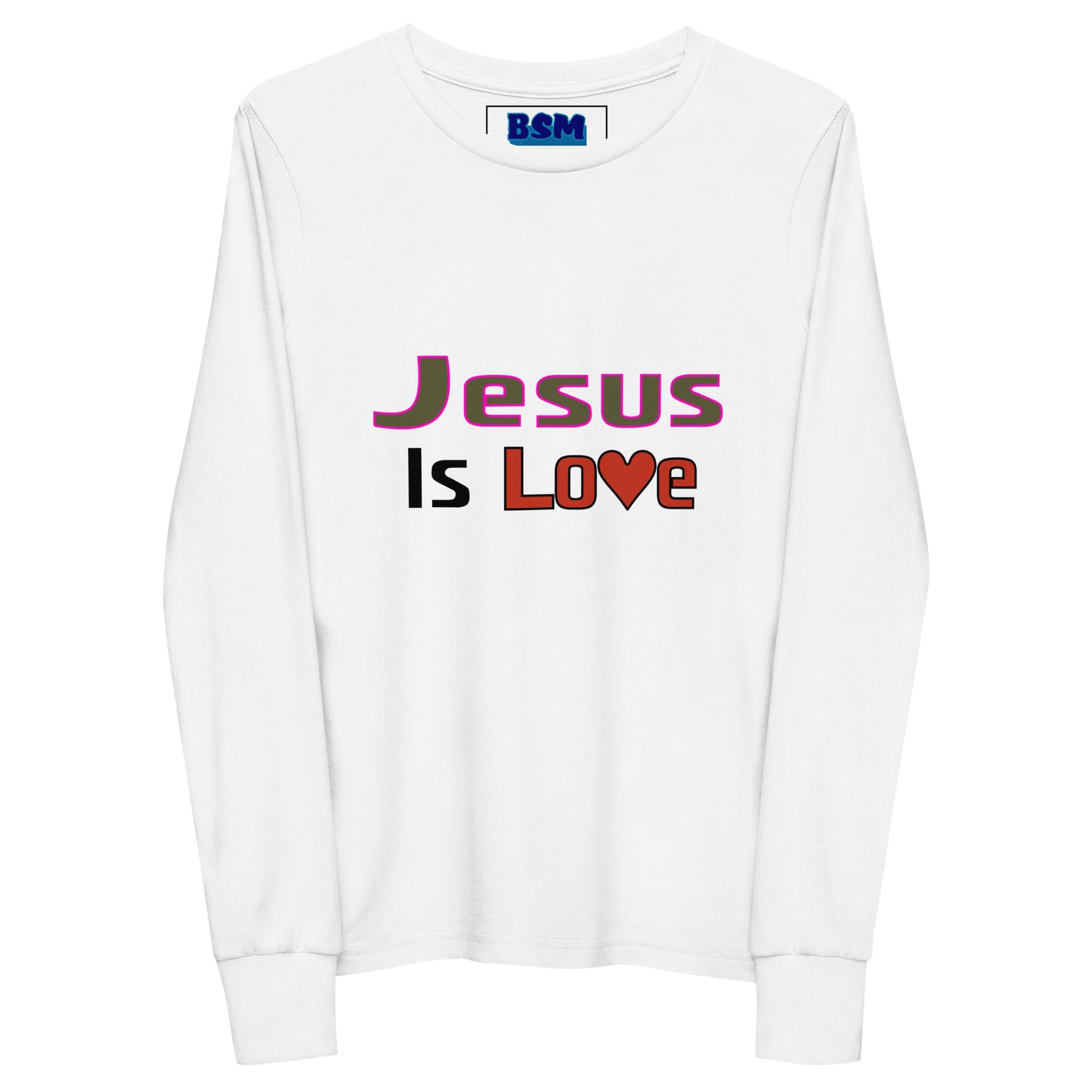 Jesus Is Love Long-Sleeve Youth Tee